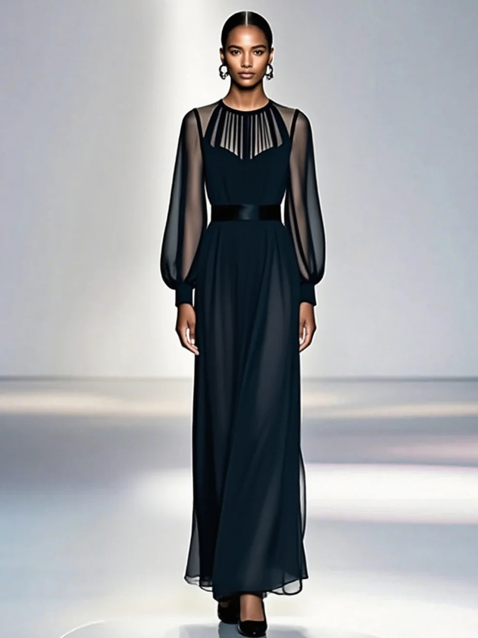 SERAPHINE™ | The Flowing Evening Dress