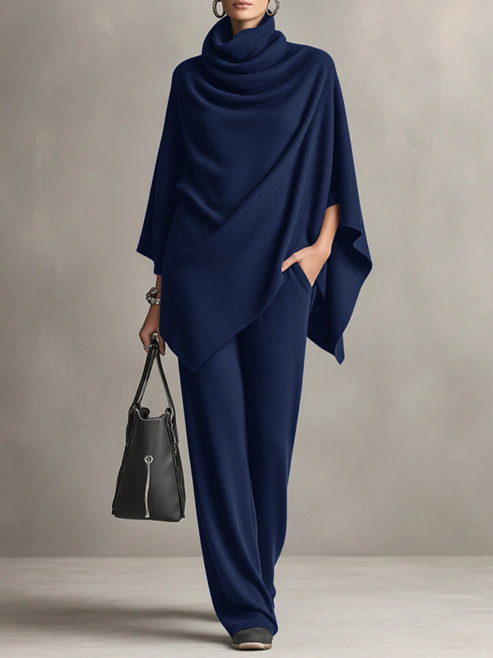 Aurelia™ | Draped Elegance Two-Piece Set
