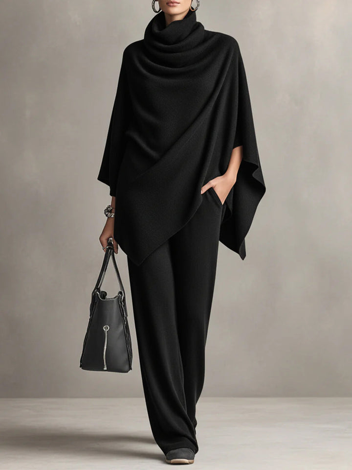 Aurelia™ | Draped Elegance Two-Piece Set