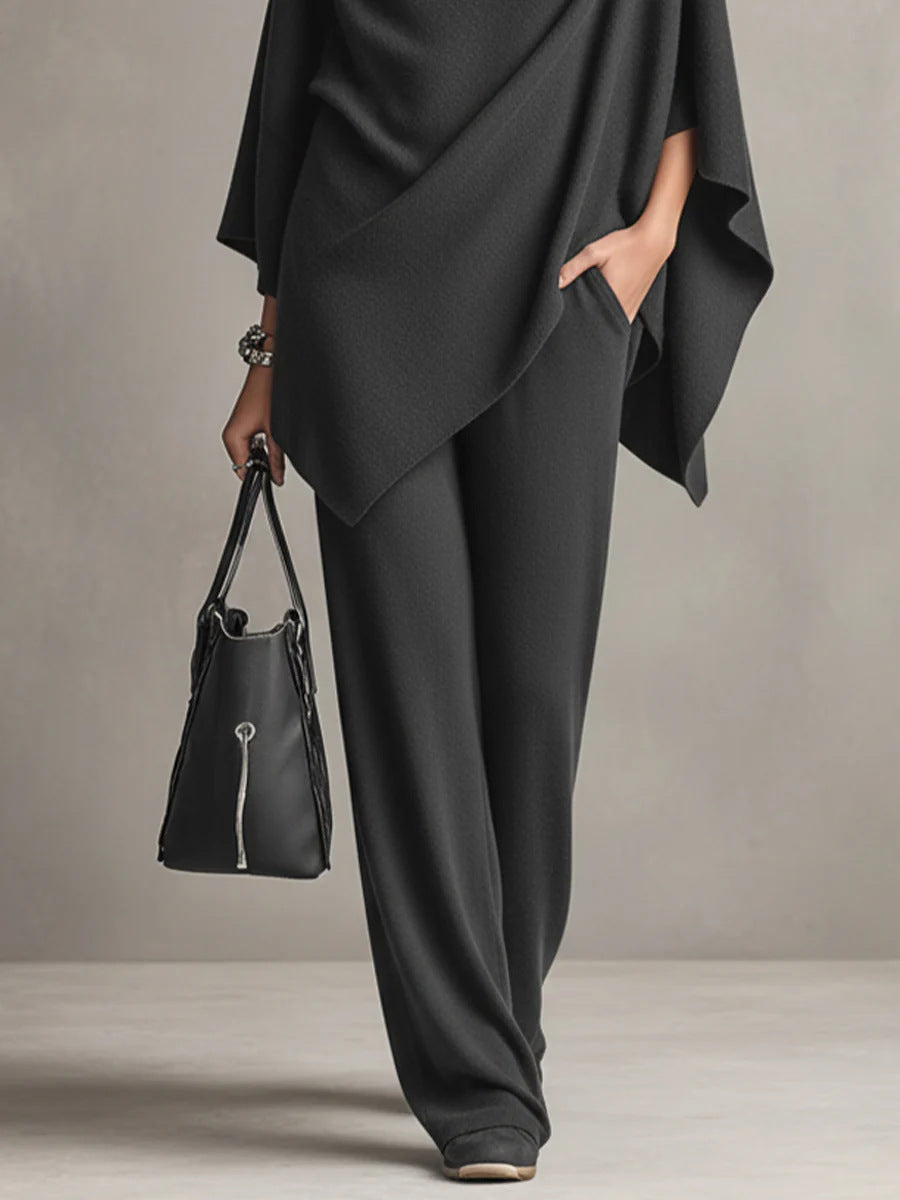 Aurelia™ | Draped Elegance Two-Piece Set