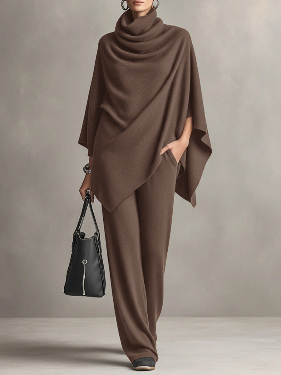 Aurelia™ | Draped Elegance Two-Piece Set