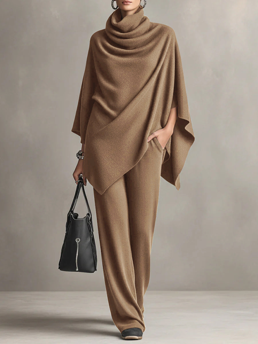 Aurelia™ | Draped Elegance Two-Piece Set