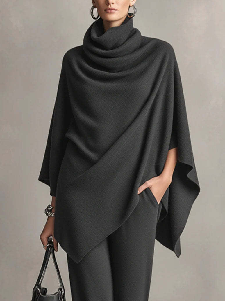 Aurelia™ | Draped Elegance Two-Piece Set