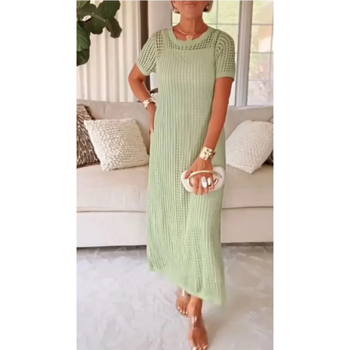 Bethany | Airy Layered Maxi Dress Set