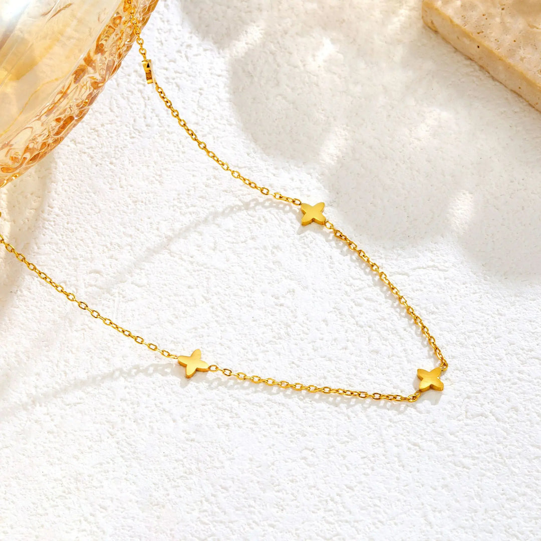 Necklace with Golden Star Pendant