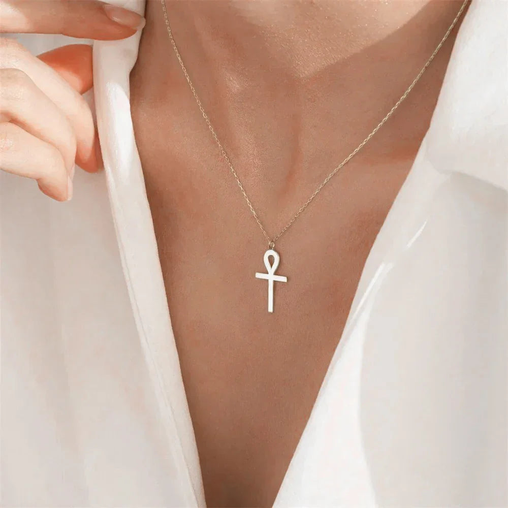Gold Ankh Pendant