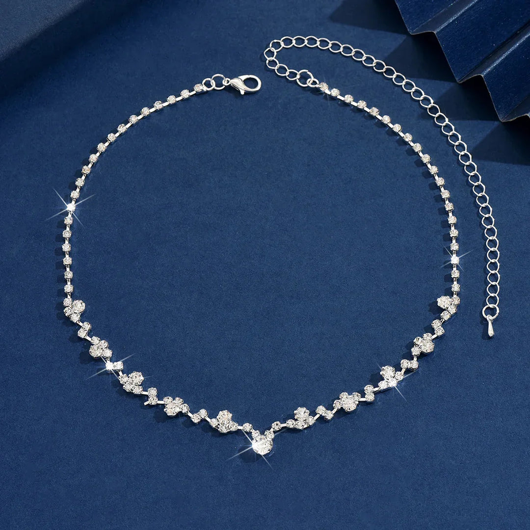 Elegant Diamond Wedding Necklace