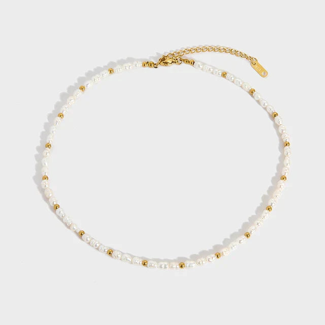 Choker Aloha en Perles et Or