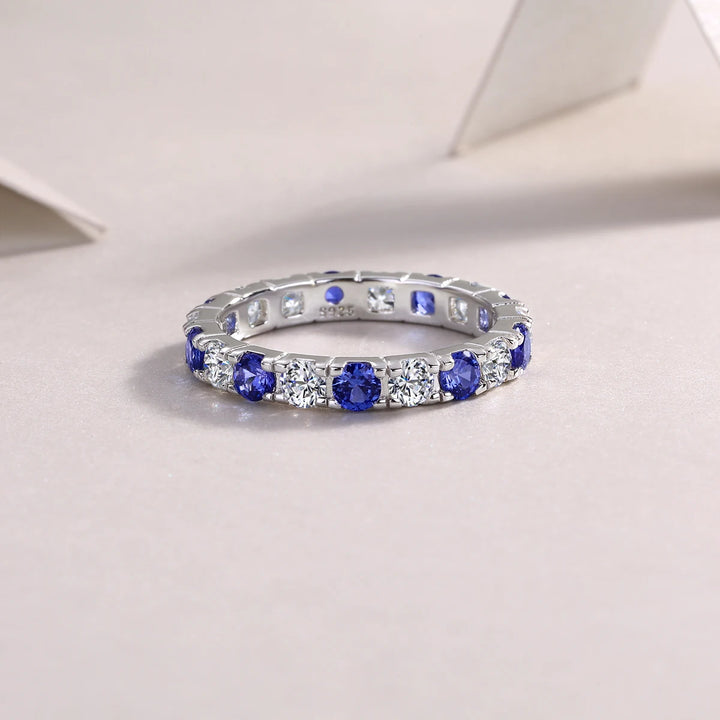 Elowen Sapphire Eternity Band