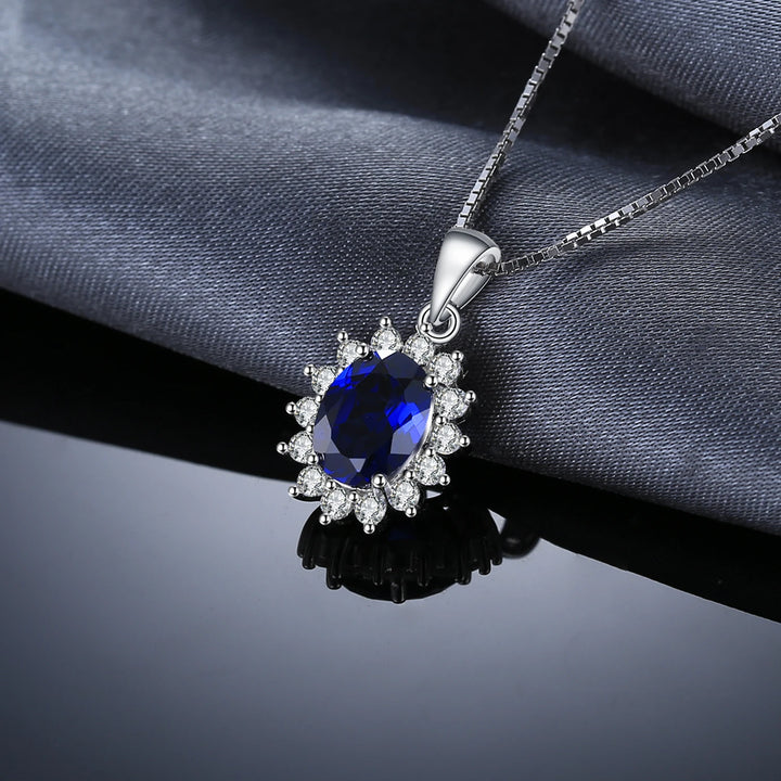 Elisara Crown Sapphire Pendant