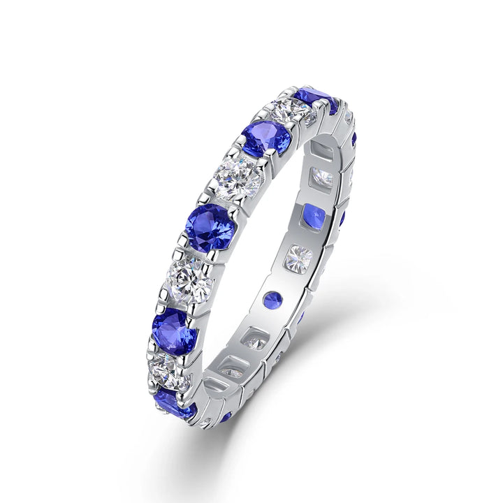 Elowen Sapphire Eternity Band