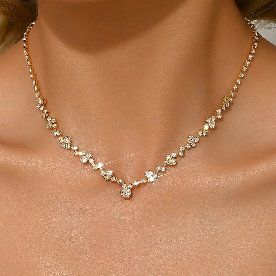 Elegant Diamond Wedding Necklace