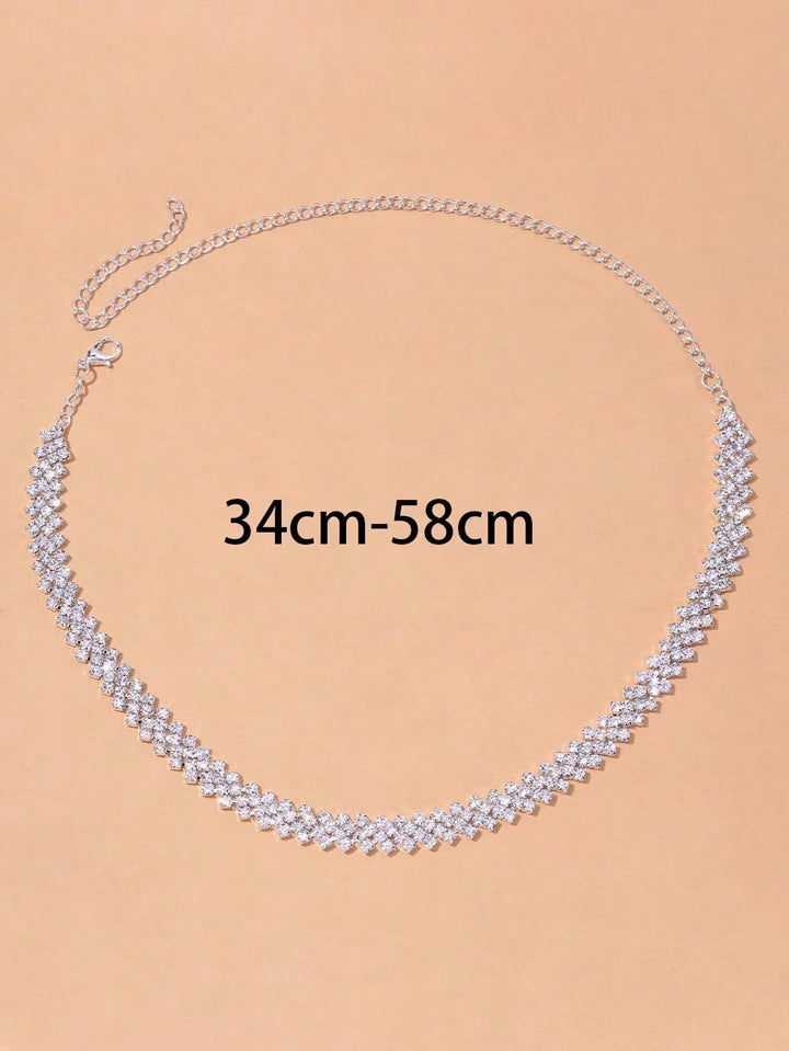 Elegant Rhinestone Necklace