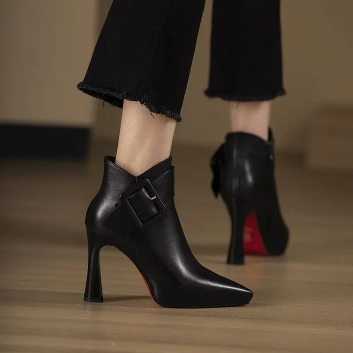 Scarlett | Ankle Boots with Buckle
