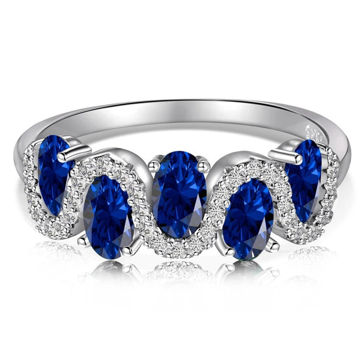 Marivelle Oceane Sapphire Band