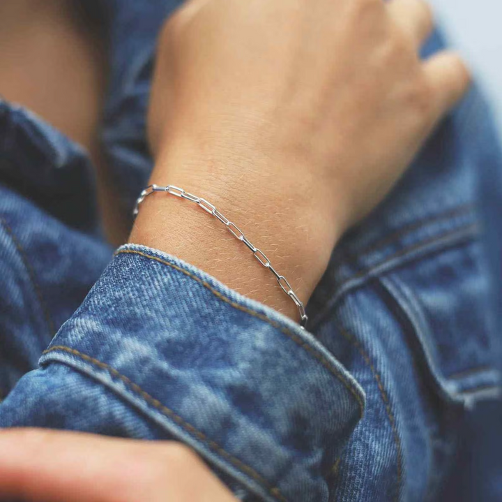 Bracelet en Chaîne Paperclip Maui