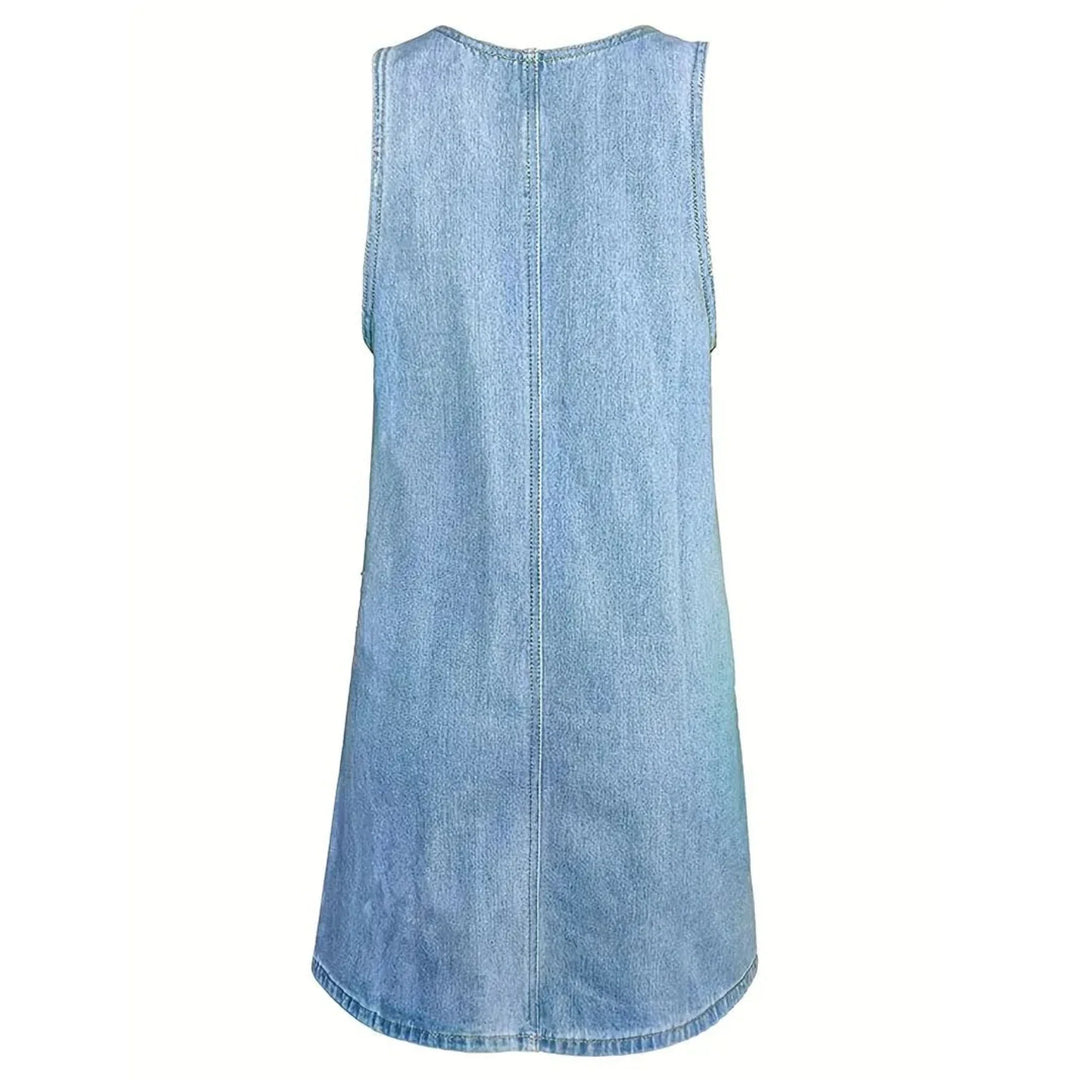 Saylor | Soft Denim Day Dress