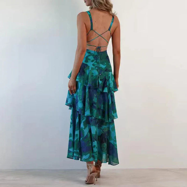 Elowen | Floral Tiered Maxi Dress