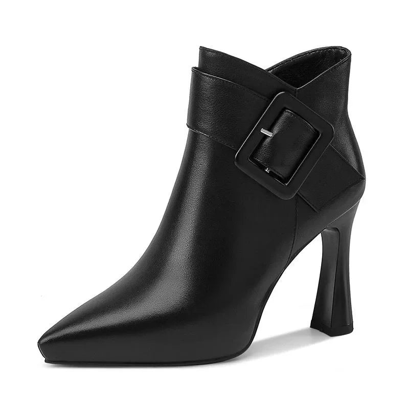 Scarlett | Ankle Boots with Buckle