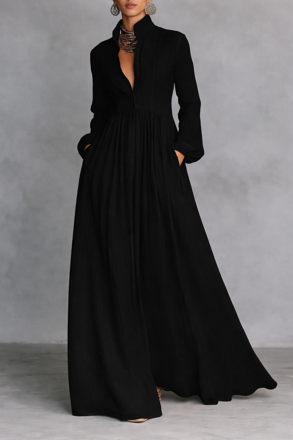 Celeste™ | Airy Linen Maxi Dress