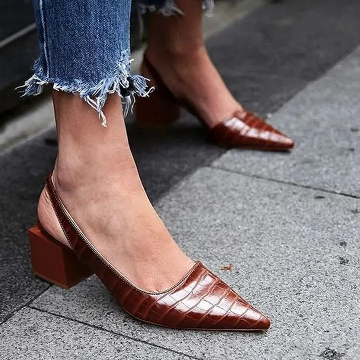 Isabelle | Classic Slingback Pumps