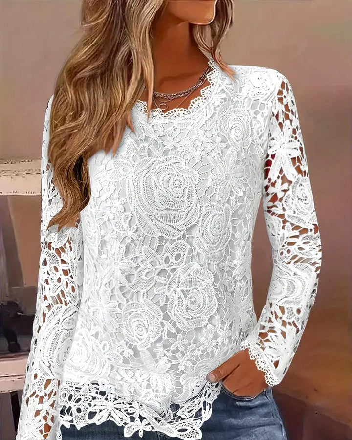 Clara™ | Heritage Lace Blouse