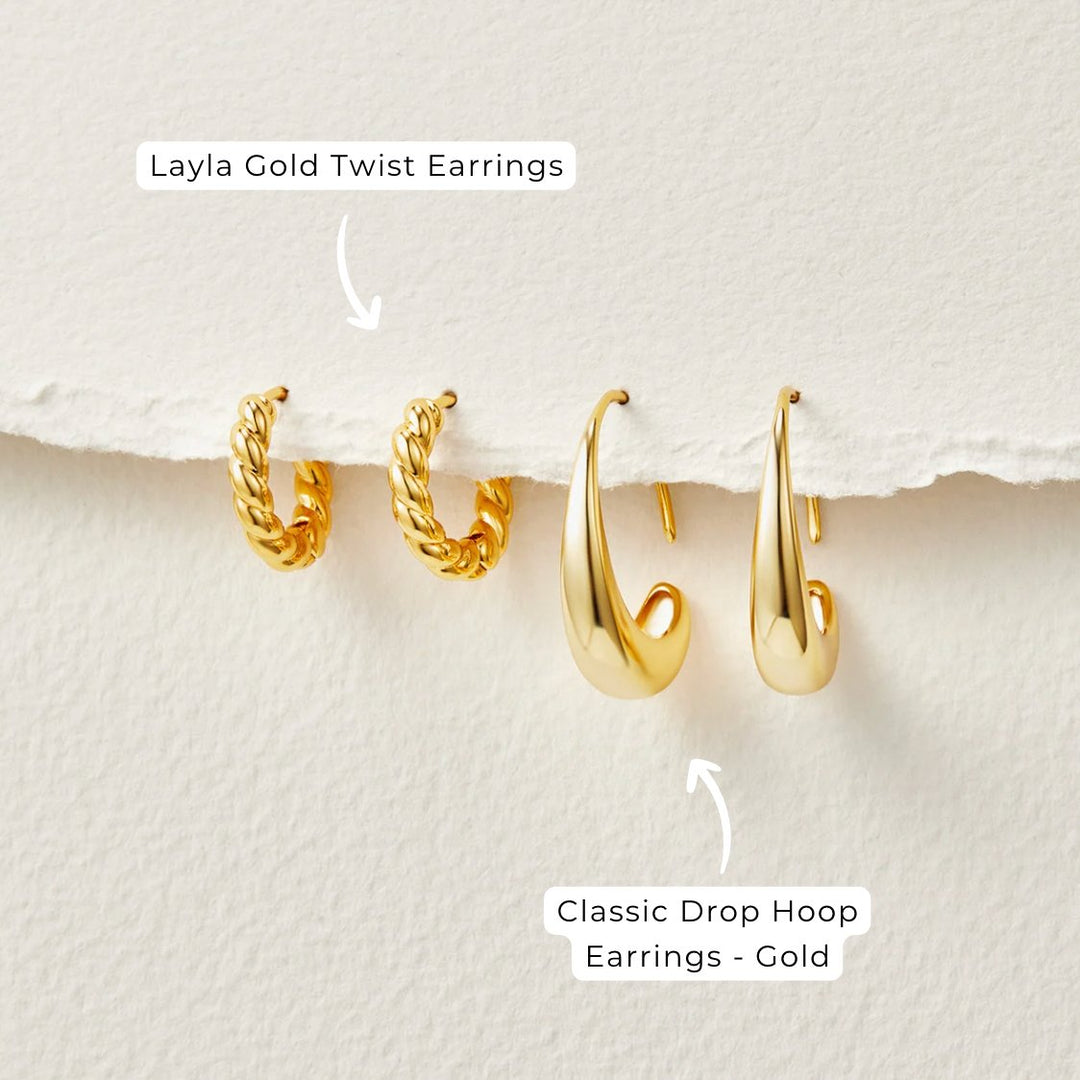 China - Teardrop Earrings