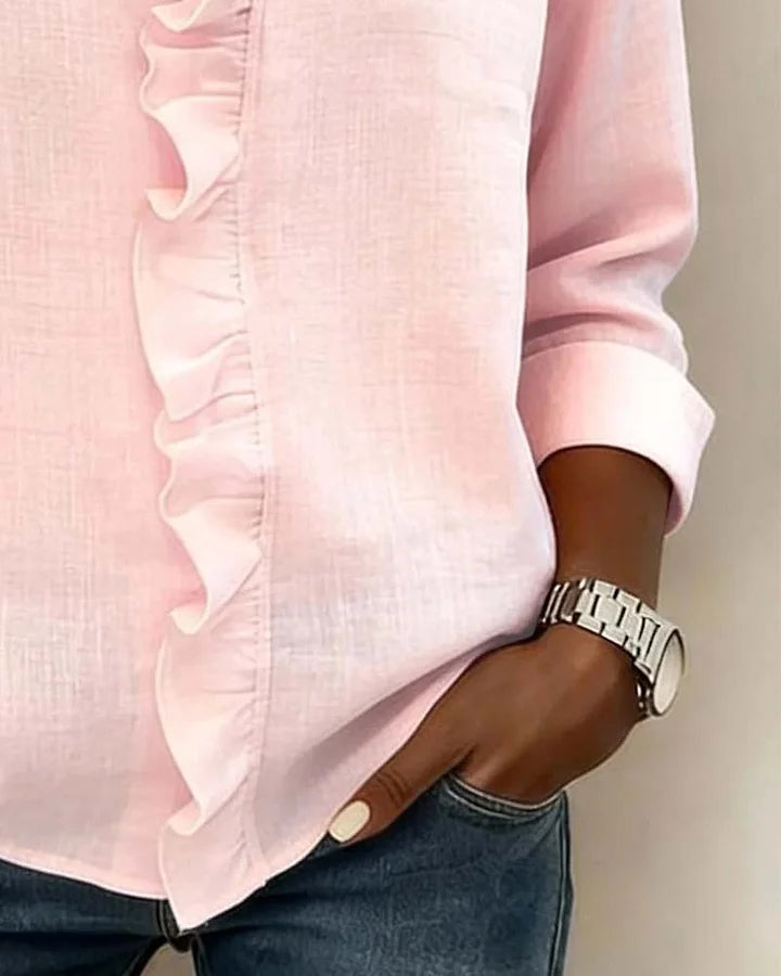 Amelia™ | Heritage Ruffle Blouse