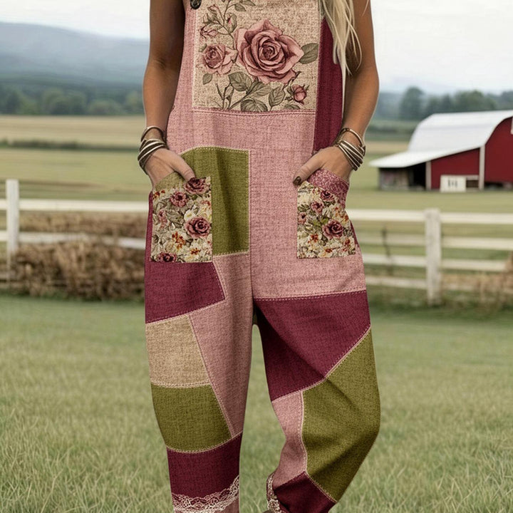 Cotswold | Heirloom Garden Patch Dungarees