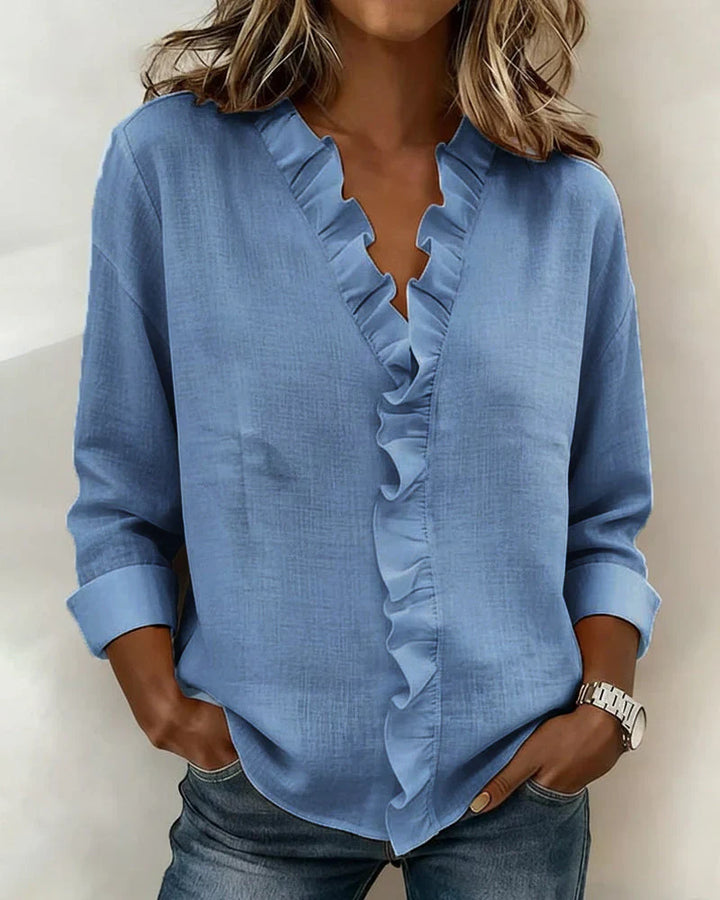 Amelia™ | Heritage Ruffle Blouse