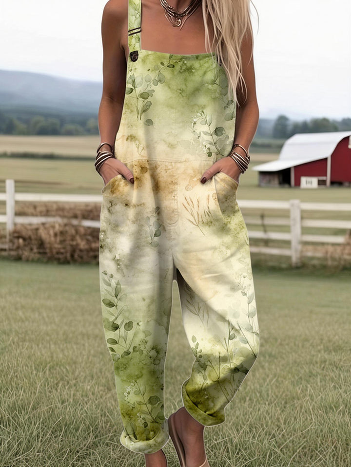 Fernleigh | Soft Meadow Wash Dungarees