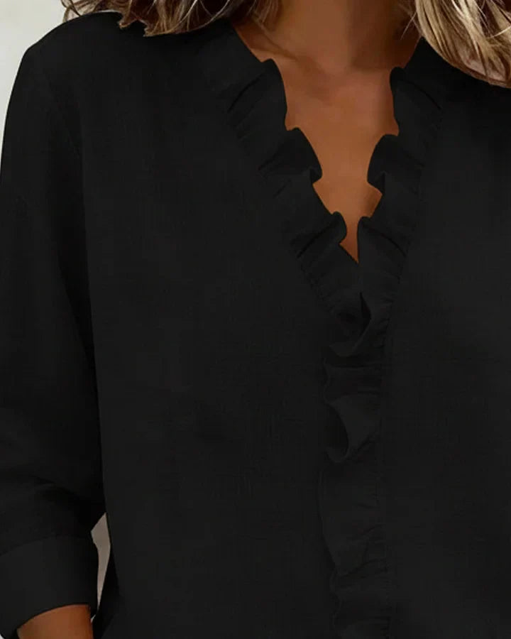 Amelia™ | Heritage Ruffle Blouse