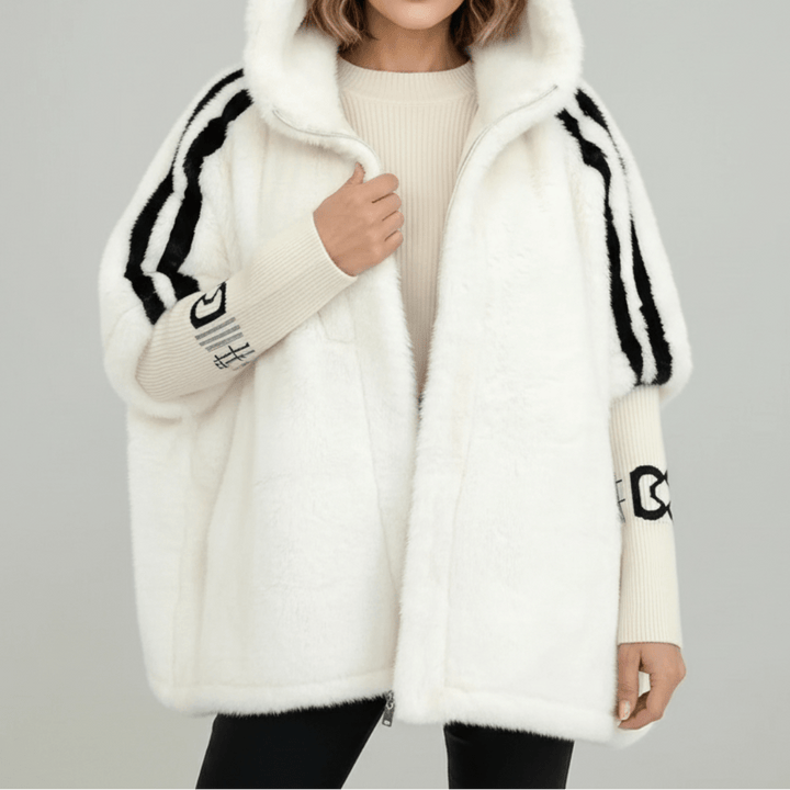 Eleanor™ | Luxe Hooded Faux Fur Jacket