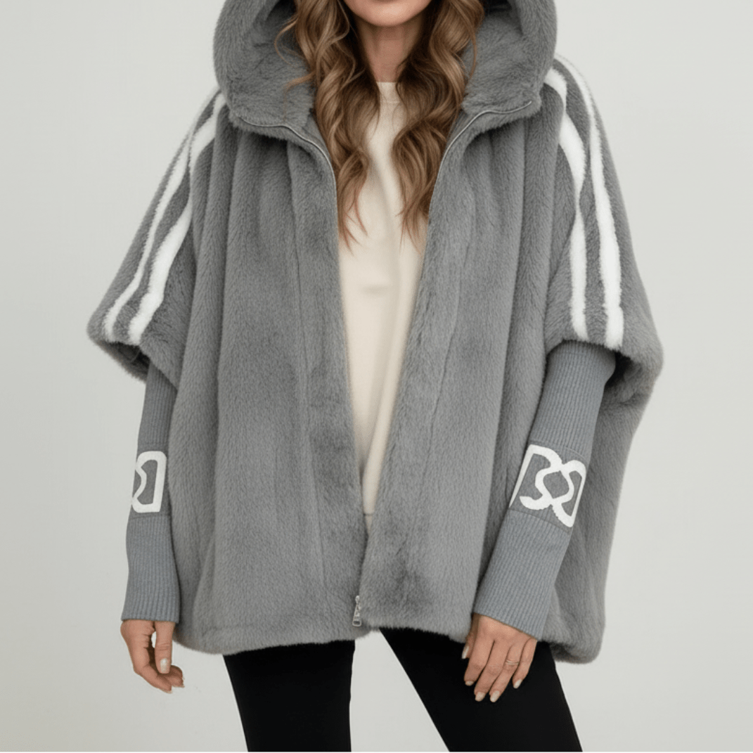 Eleanor™ | Luxe Hooded Faux Fur Jacket