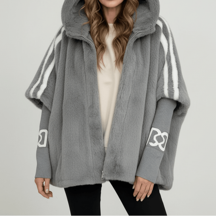 Eleanor™ | Luxe Hooded Faux Fur Jacket