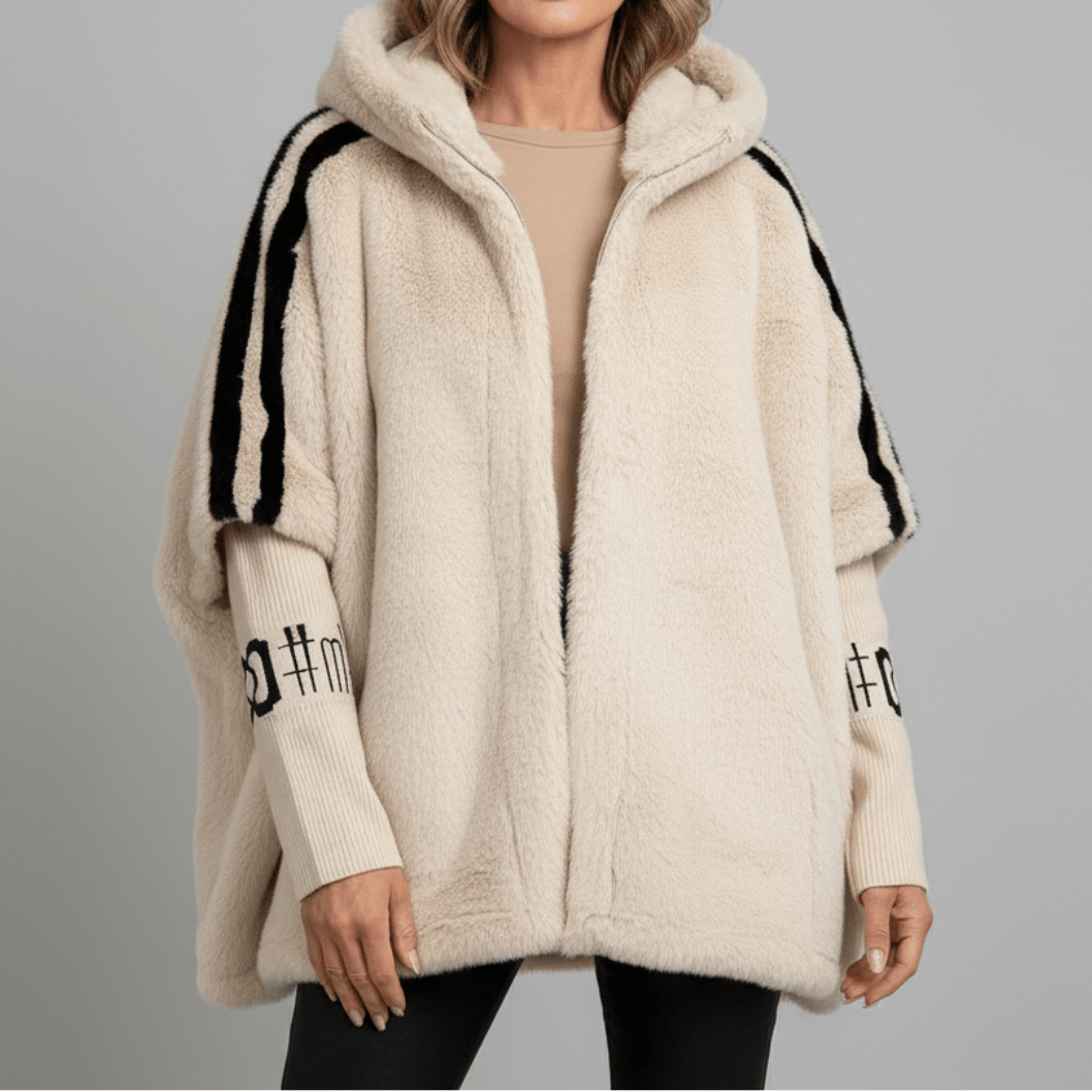 Eleanor™ | Luxe Hooded Faux Fur Jacket