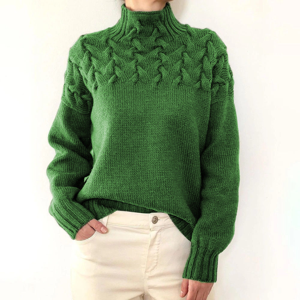 CHARLENE | COMFY TURTLENECK SWEATER
