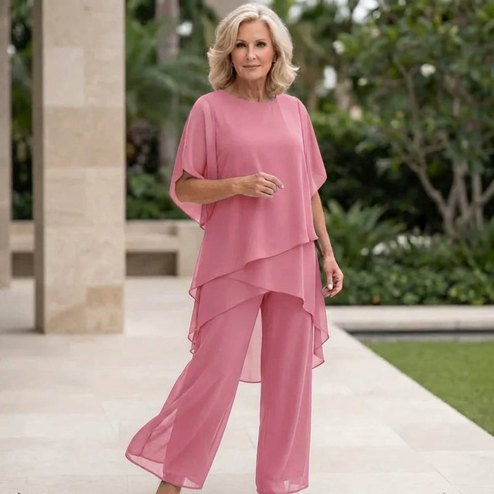 Isabella | Draped Elegance Two-Piece Set