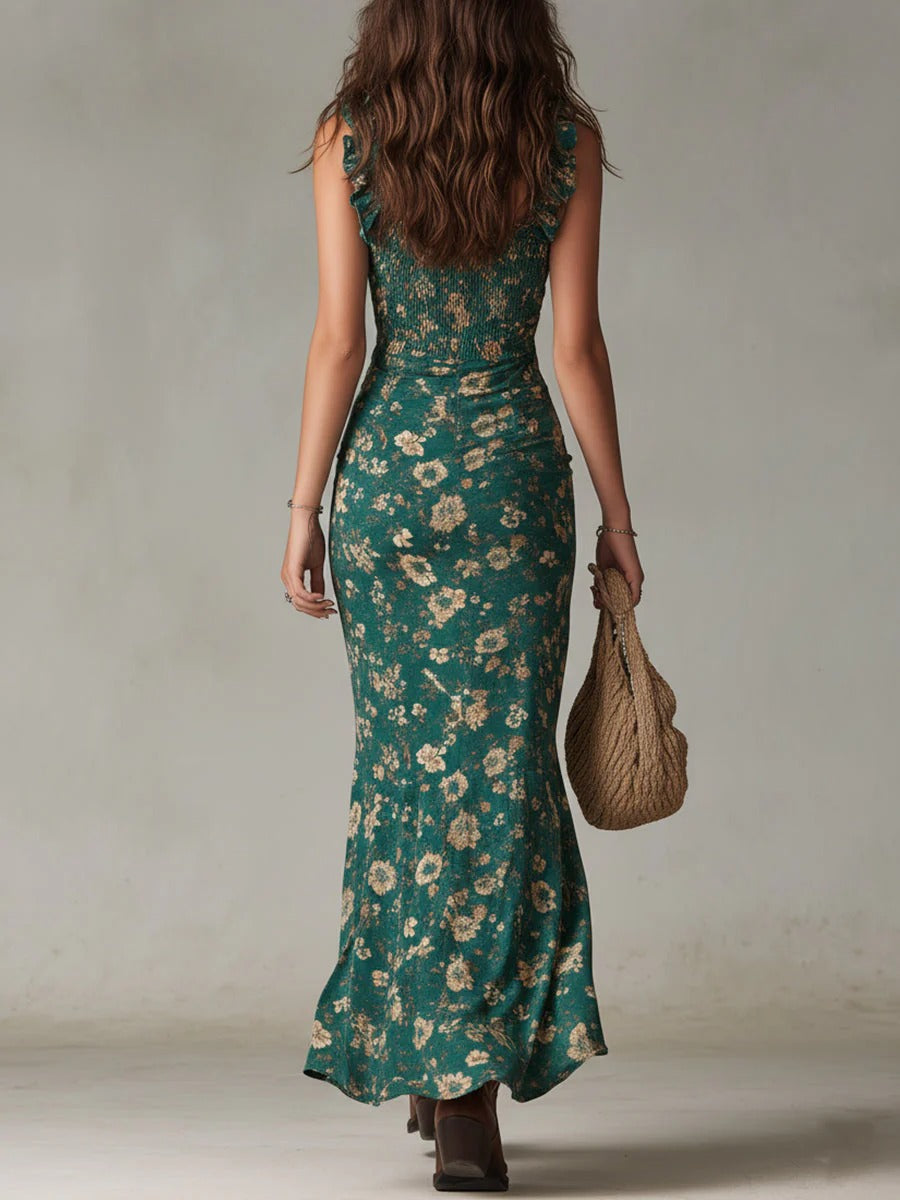 Aveline | Bohemian Flow Maxi Dress