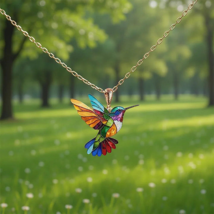 Beautiful Hummingbird Necklace with Bonus Earrings – Limited Time Offer