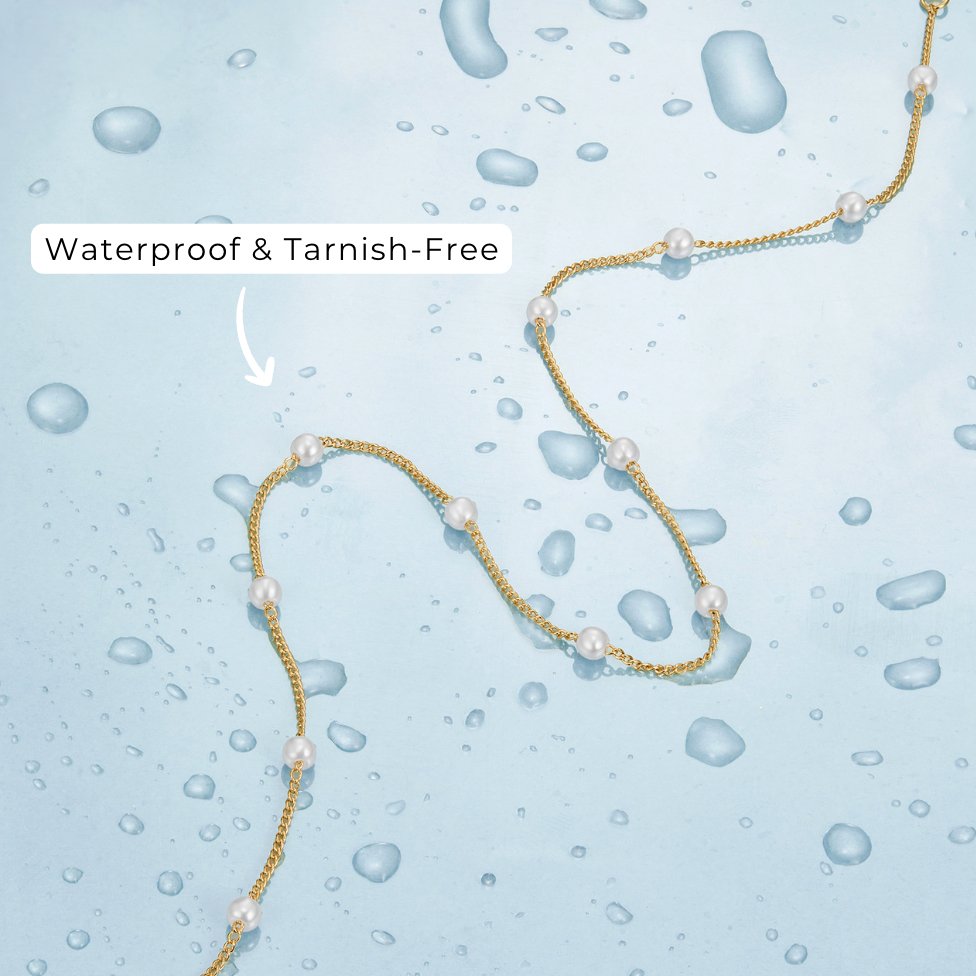 Queen Golden Pearl Necklace