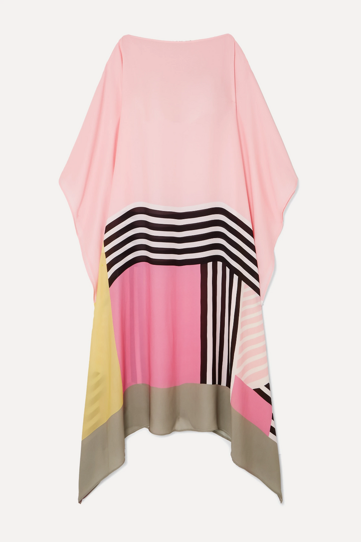 Xyrelvyn | Elegant Colorblock Maxi Dress