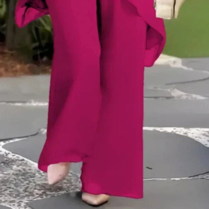 Isabella | Draped Elegance Two-Piece Set