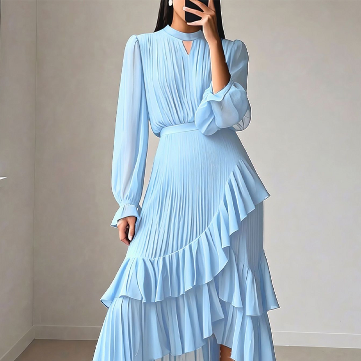 Seraphina | Elegant Pleated Occasion Dress