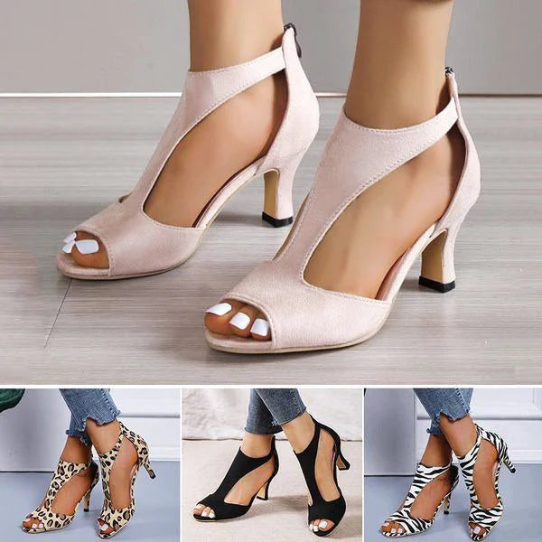 Chic Women's Heeled Sandals